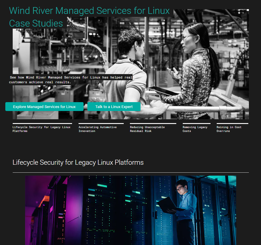 Managed Services for Linux Case Studies