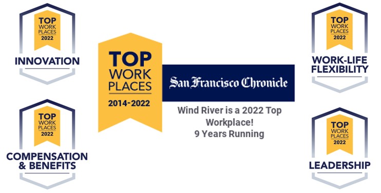 Bay Area Top Workplaces honor for the ninth consecutive year