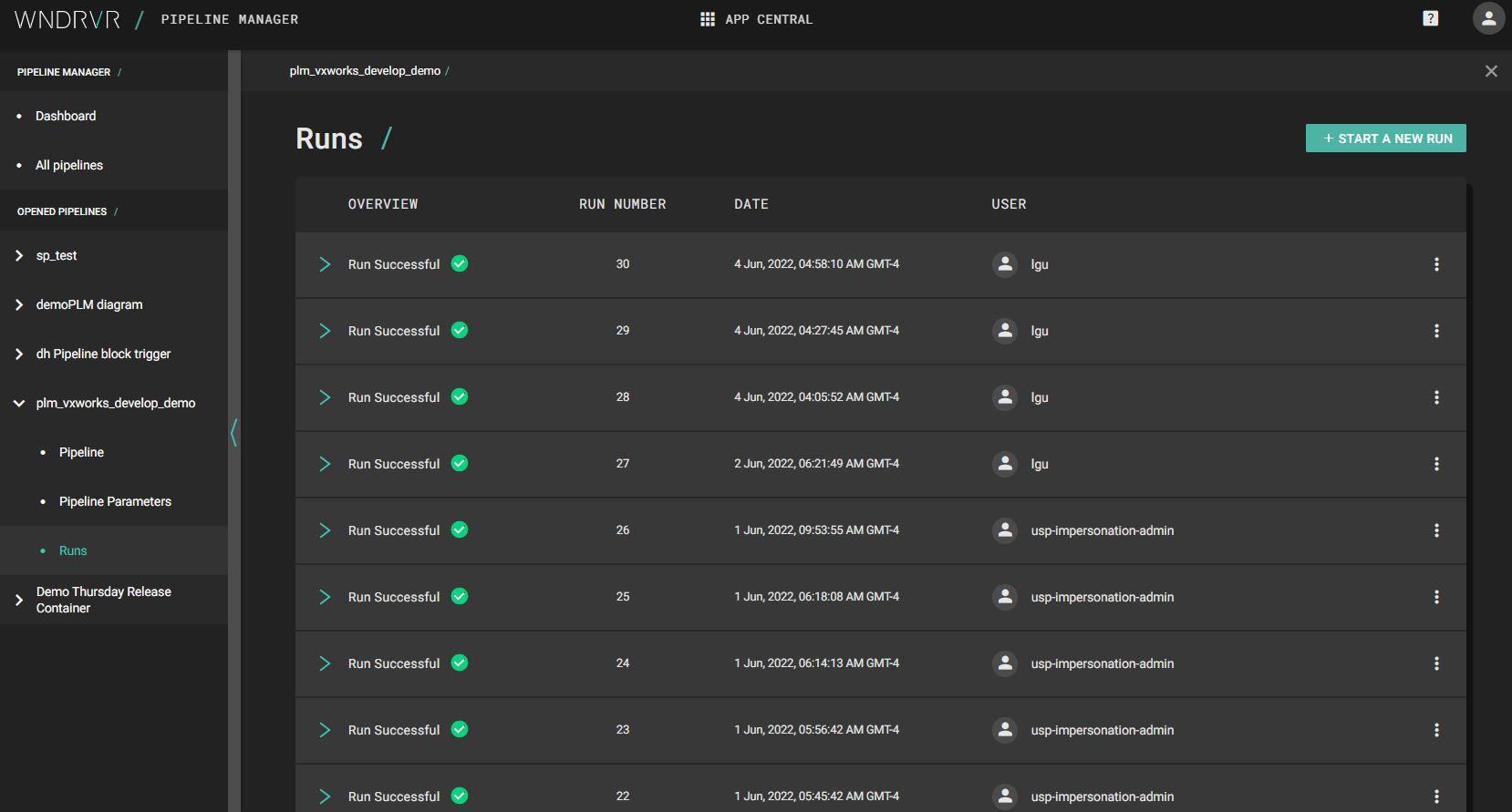 Capture and analyze data from all test runs