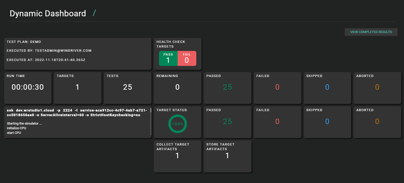 Test Automation Framework provides ubiquitous access to test resources