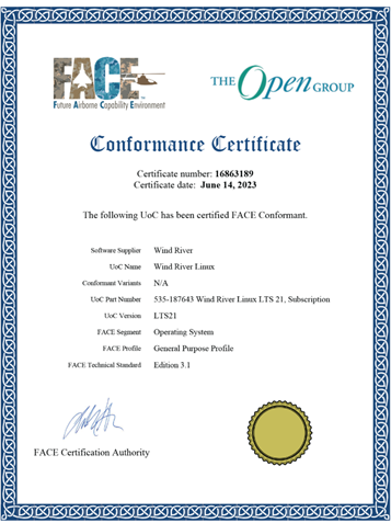 FACE certification
