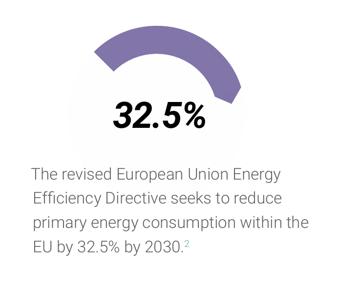 primary energy consumption within the EU of 32.5%.