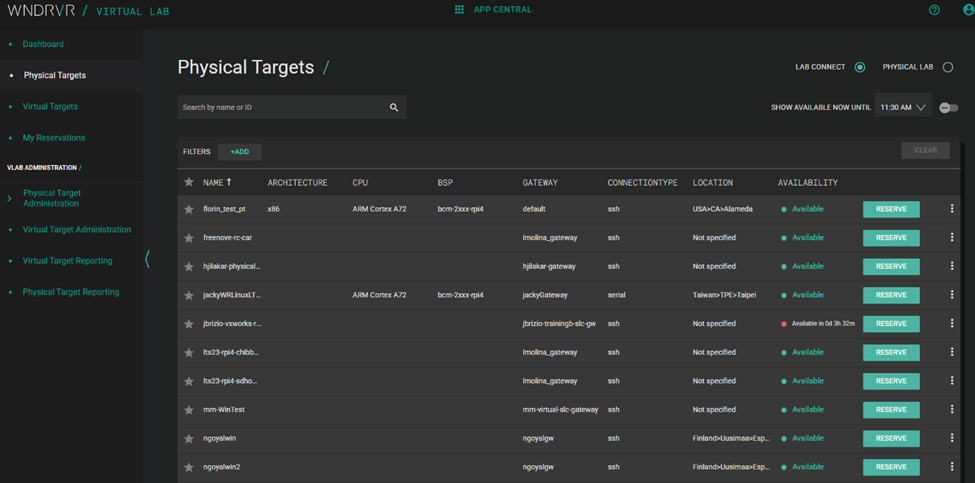Physical Target