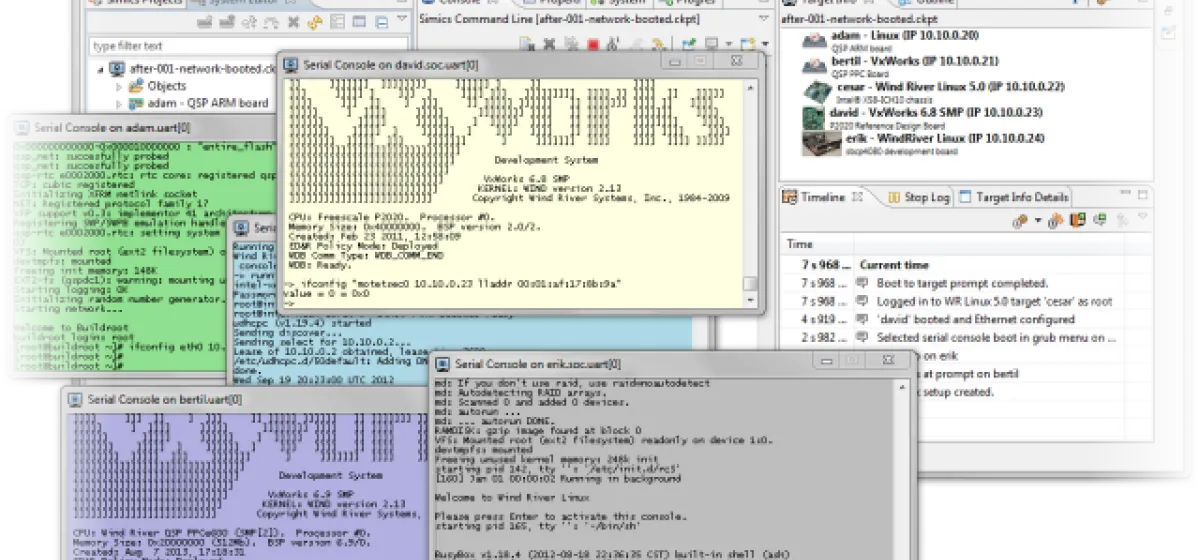 Simics Network  Simulation (with Video)