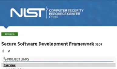 Secure Software Development Framework (SSDF)