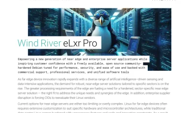 Wind River eLxr Pro Product Overview