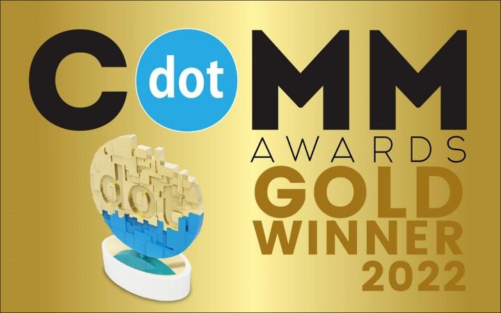 dotCOMM Gold Award - Website Redesign