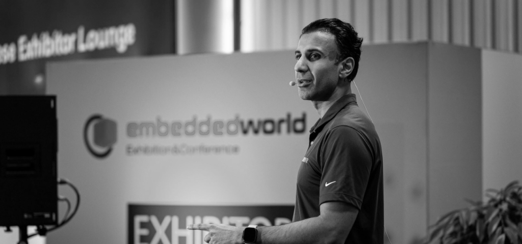 Sandeep Modhvadia at Embedded World 2026