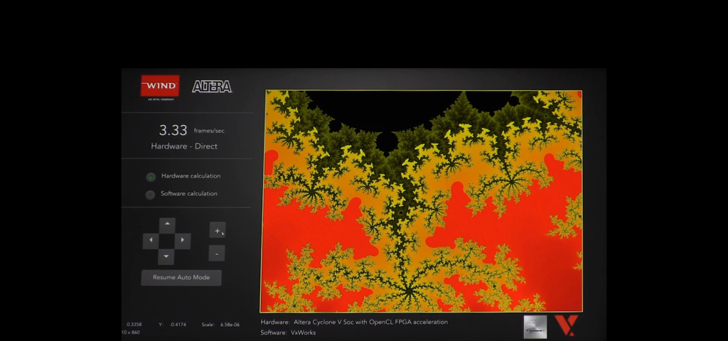 VxWorks with OpenCL Hardware Acceleration on Altera CycloneV SoC