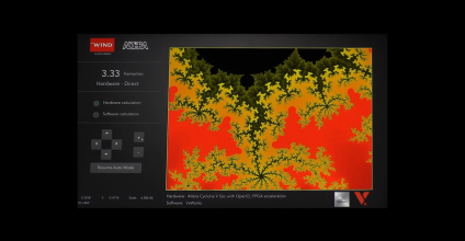 VxWorks with OpenCL Hardware Acceleration on Altera CycloneV SoC